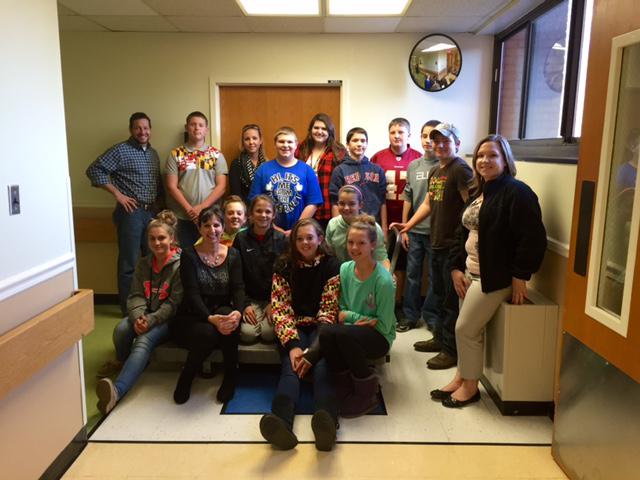 Margaret Brent Middle School donates items on our wish list